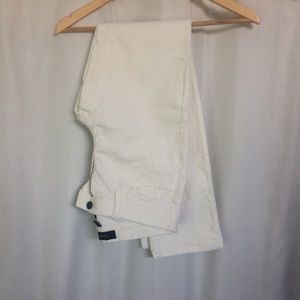 Like new Calvin Klein size 2 off white corduroy